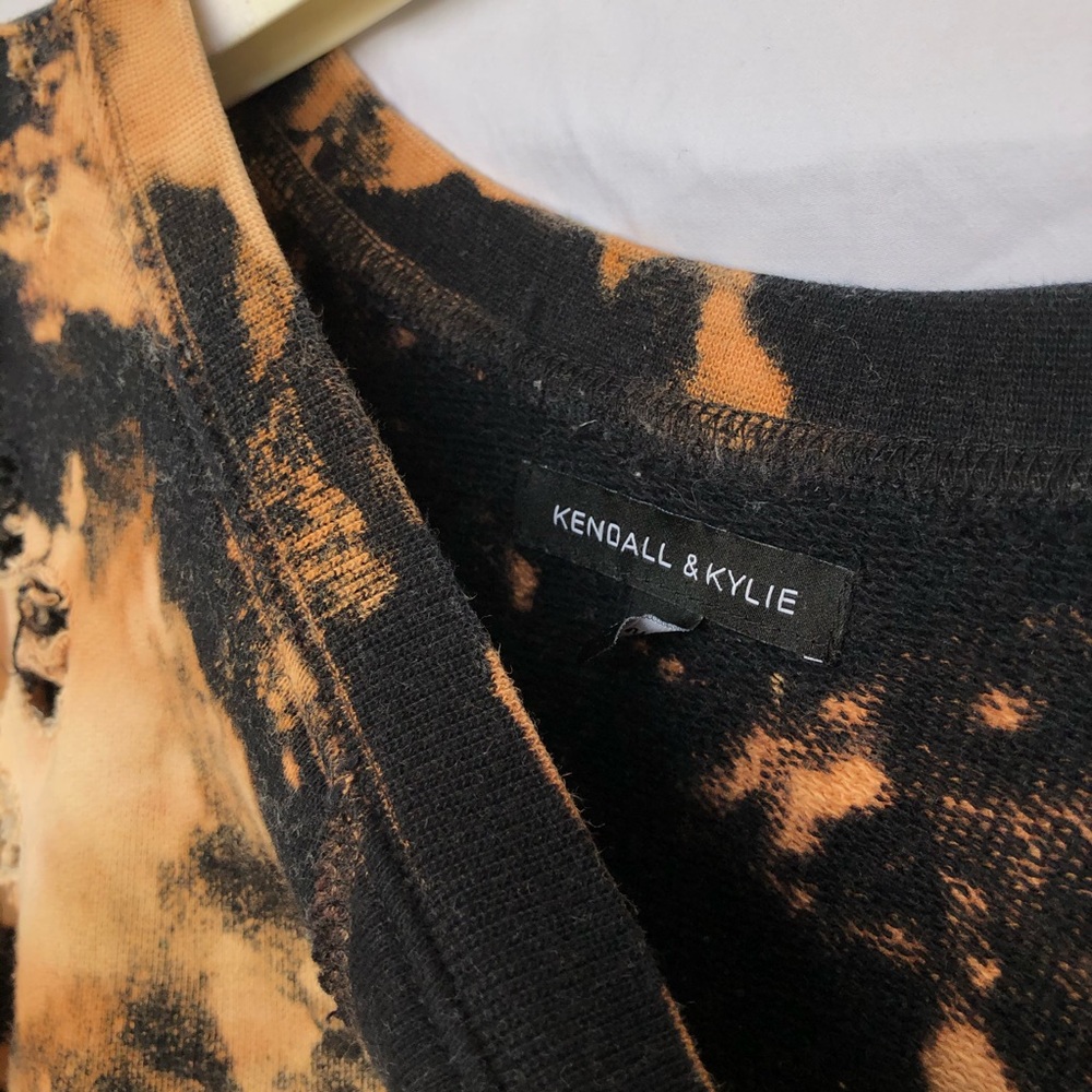 Kendall & Kyle Custom Reverse Tie Dye Sweatshirt - image 4